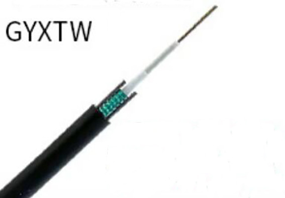 Solo cable óptico acorazado del modo GYXTW 8 del cable de fribra óptica aéreo de la base