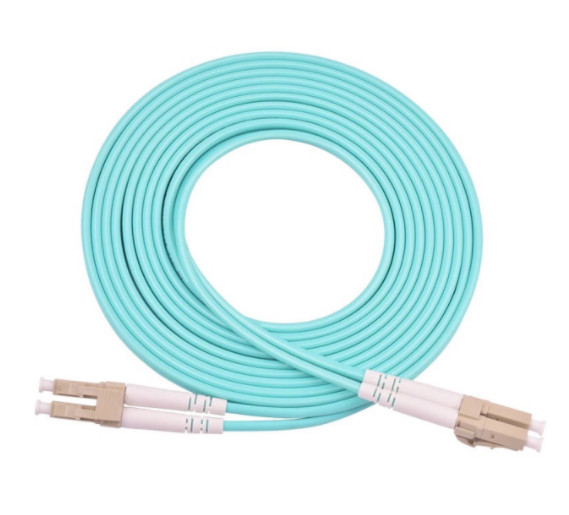 cordón de remiendo del lc lc OM3/OM4 3Meter PVC con varios modos de funcionamiento LSZH del duplex de 10 gigabites