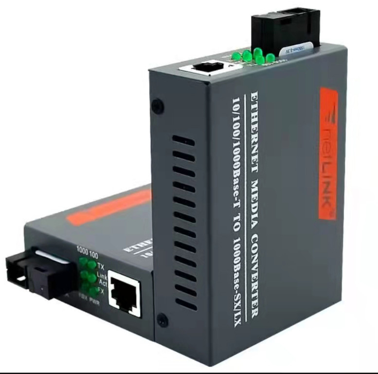 Fibras de fibra óptica del solo modo del transmisor-receptor los 20KM 1310nm 1550nm HTB-GS-03A/B del gigabit solas