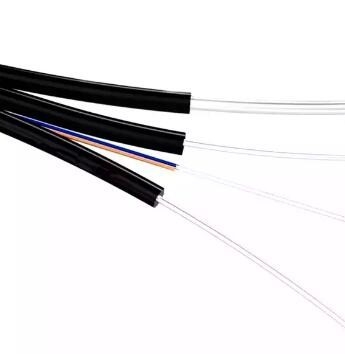 Cable de descenso de fibra GJYXFCH GJYXCH del cable de fribra óptica del solo modo de 2 bases al aire libre/interior