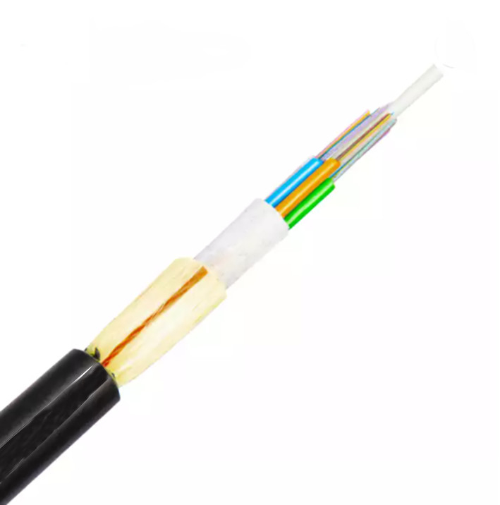 Adss Cable de fribra óptica monomodo para exteriores G652D /G657A1/G657A2 PVC LSZH LSOH PE HDPE