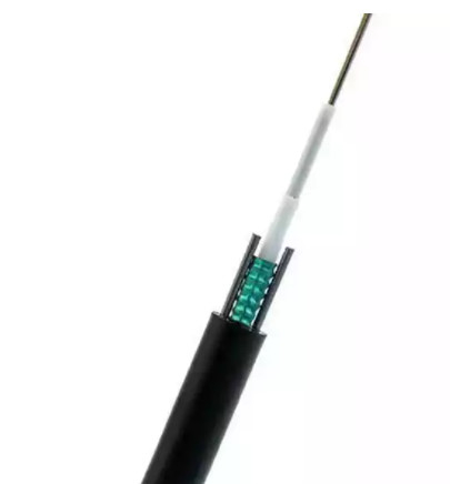 Cable de fibra óptica aéreo GYXTW G652D/SM 1500N de 12 fibras para la comunicación de las telecomunicaciones
