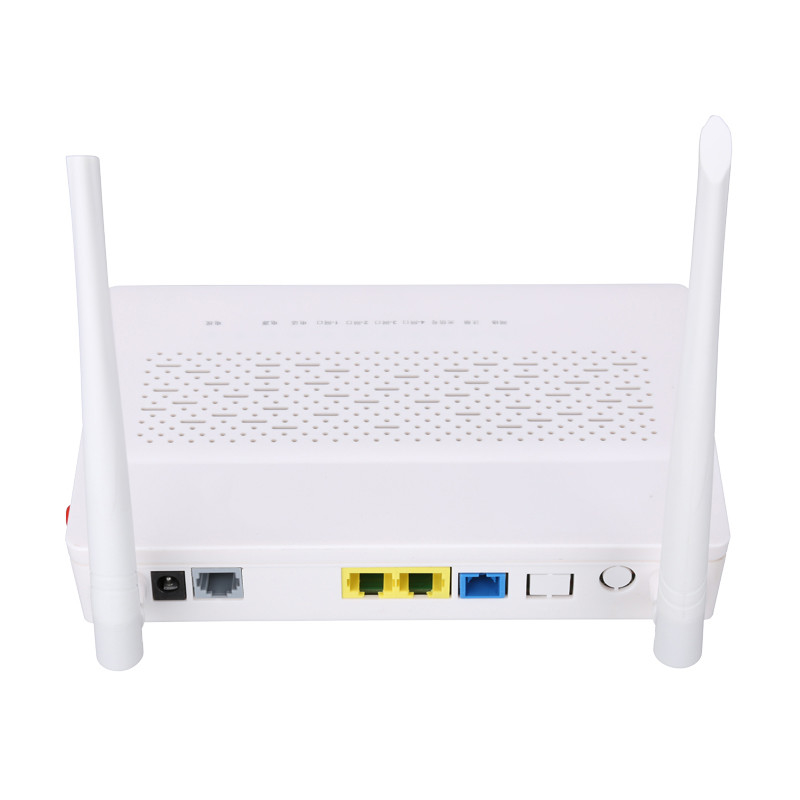 Unidad óptica el 1*10/100M And de la red de los POTES ONU de 2LAN WIFI el 1*10/100/1000M With Auto Negotiation