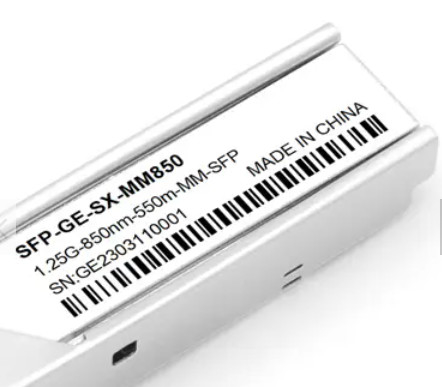 Transmisor-receptor a dos caras de la fibra óptica 850nm del módulo 1.25G los 550m del transmisor-receptor de SFP del conector del LC
