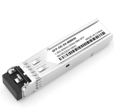 Transmisor-receptor a dos caras de la fibra óptica 850nm del módulo 1.25G los 550m del transmisor-receptor de SFP del conector del LC