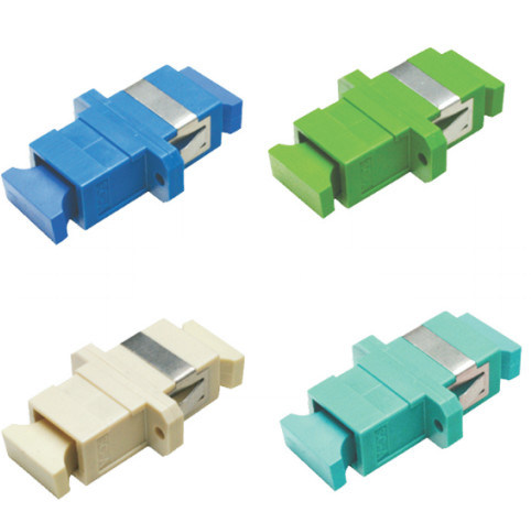Inse<0.2 dB SC Simplex Adapter Duplex multMode ,Flange or No Flange Coupling ,Local Area Network CATV System application