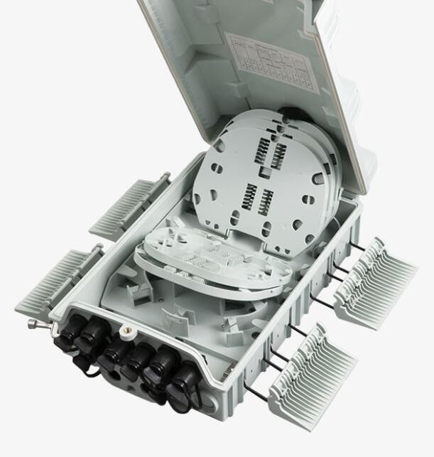 Caja de distribución del divisor de la fibra de 8 puertos, conector óptico del SC de la caja terminal de red