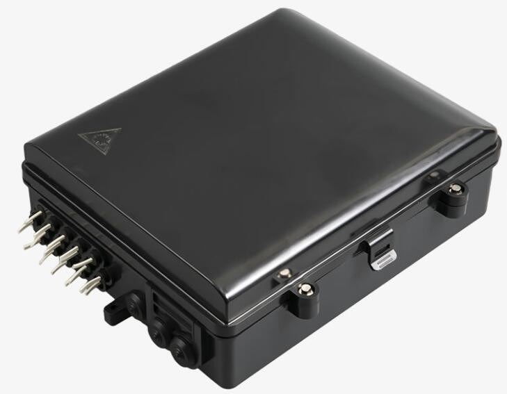 Tipo de fibra óptica al aire libre del soporte de poste de las fibras de la caja de distribución 16