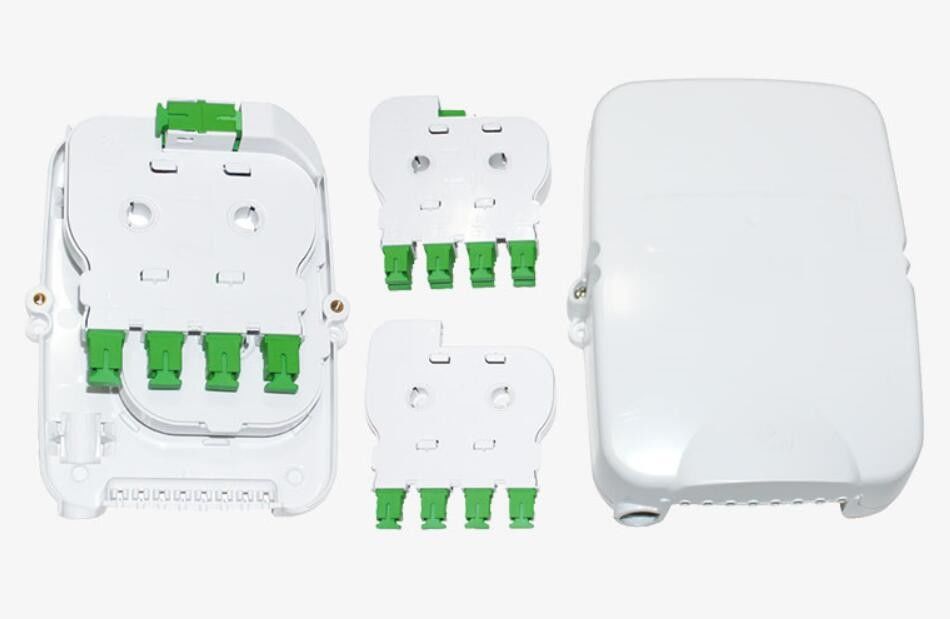 Caja mojada del divisor de la fibra óptica de la prueba de la caja de distribución de la fibra óptica de 8 fibras para FTTH