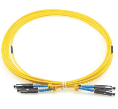 OEM a una cara de la comunicación de las telecomunicaciones del LC UPC SM del cordón de remiendo de la fibra óptica de MU