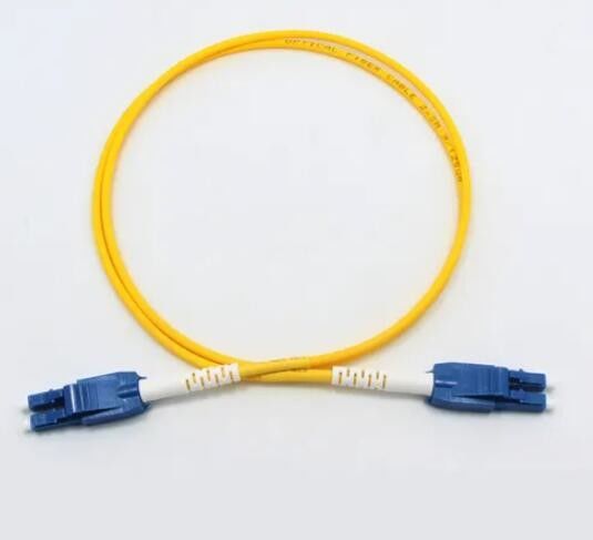 cordón de remiendo a dos caras del 125µm Lc Lc, AQUA Multimode Fiber Jumpers