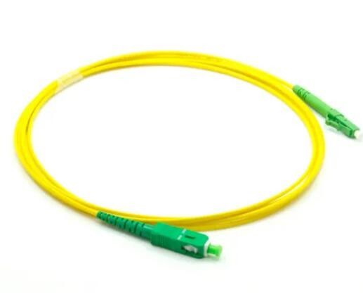 Alambre APC LC de la ronda del OEM al material del PVC del cordón de remiendo de FC