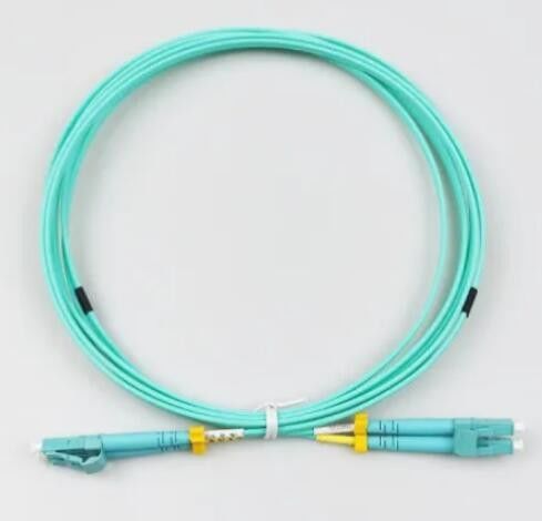 cordón de remiendo de la fibra con varios modos de funcionamiento de 2.0m m, aguamarina del cordón de remiendo del LC LC Om3