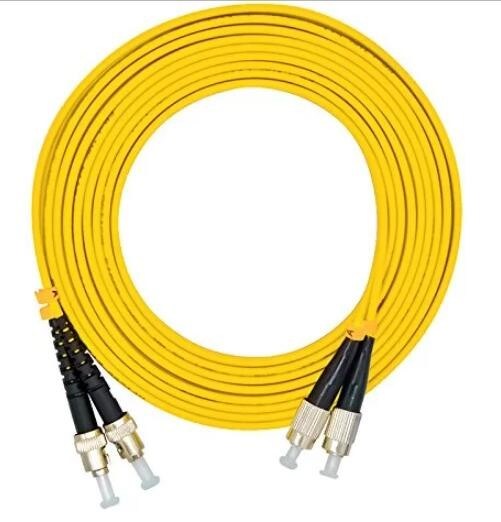 Cordón de remiendo de la fibra óptica de FC, FC a la fibra óptica Jumper Dia del ST 0.9m m