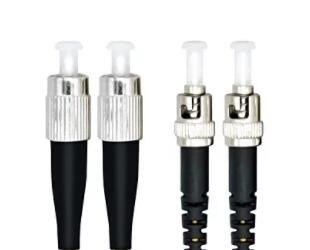 Cordón de remiendo de la fibra óptica de FC, FC a la fibra óptica Jumper Dia del ST 0.9m m