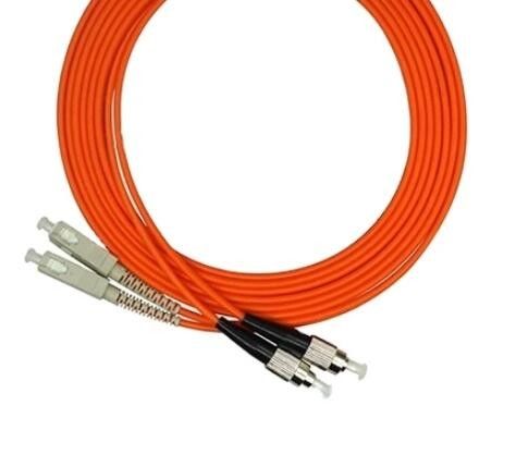 SC cero del cordón de remiendo del halógeno FC, G657A Jumper Cord óptico
