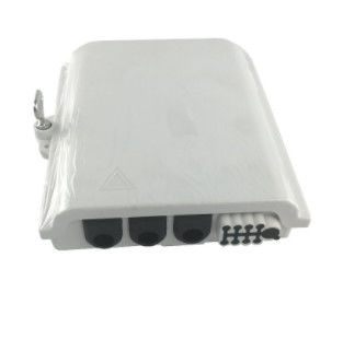 Caja terminal óptica de red de 8 corazones, unidad de la distribución de la fibra óptica del ABS