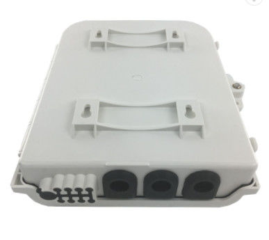 Caja terminal óptica de red de 8 corazones, unidad de la distribución de la fibra óptica del ABS