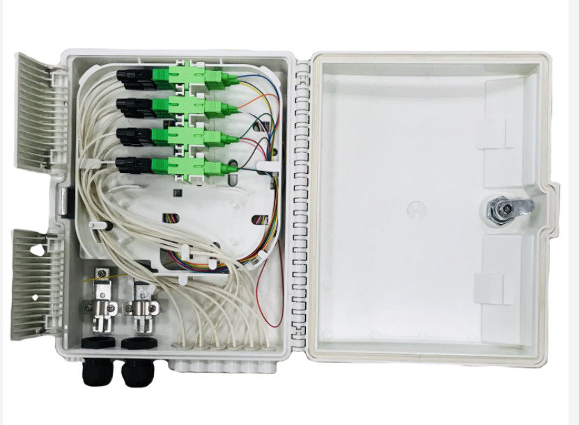 El gabinete 16 de la fibra óptica quita el corazón al material al aire libre de la PC/del ABS de la red de FTTH FTTB FTTX