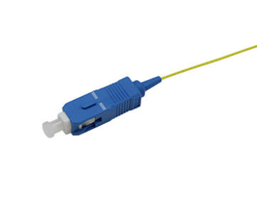 Coleta de fibra óptica del SM G652D, SC APC UPC de la coleta del cordón de remiendo
