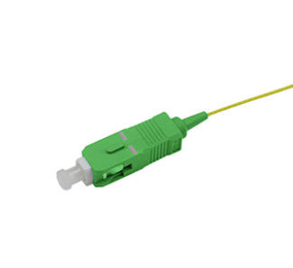 Coleta de fibra óptica del SM G652D, SC APC UPC de la coleta del cordón de remiendo
