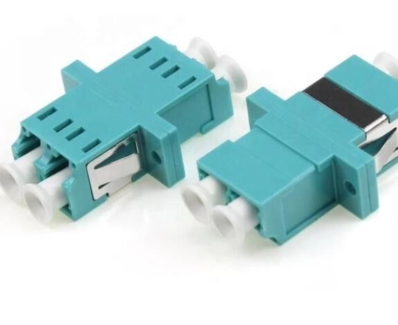 Lc al tipo adaptador a dos caras plástico de la simetría del adaptador OM3 de la fibra del Lc del UPC APC LC