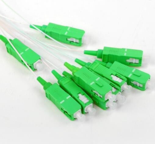 Divisor de acero del Plc del tubo de FTTH, 2 8 divisor Mini Type G657A unimodal