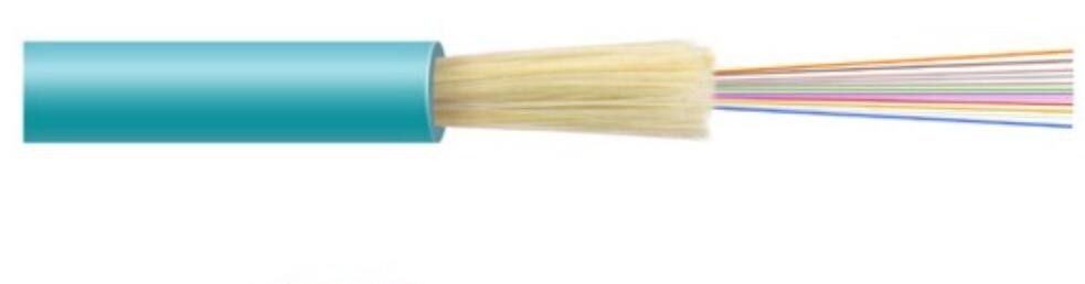 Base del cable de fribra óptica 12 de Aramid, cable de la fibra de la distribución del PVC del Cctv