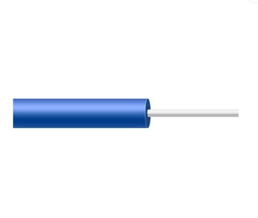 el cable de fribra óptica de 0.9m m, fibra con varios modos de funcionamiento Om4 telegrafía sola base