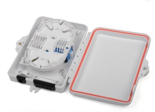 Caja 4/6 de distribución de la fibra óptica del mercado FTTH de la entrada 6 de la caja de desbloqueo de la fibra óptica 1 mini FDB