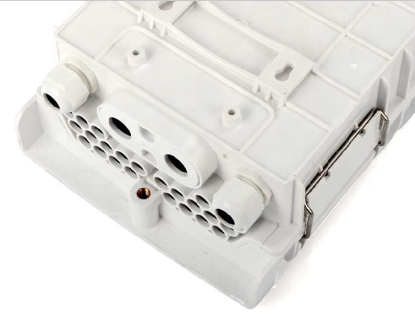 Puerto de entrada al aire libre de la prenda impermeable IP65 FTTH 4 de la base de la caja terminal 24 de la fibra óptica de Odf/24 hacia fuera portuario