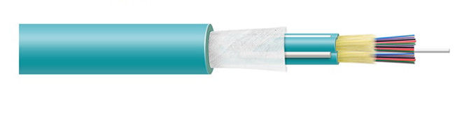 El cable multifilar de la fibra de 288 bases, trenzó la chaqueta de PVC del cable de la fibra Om3