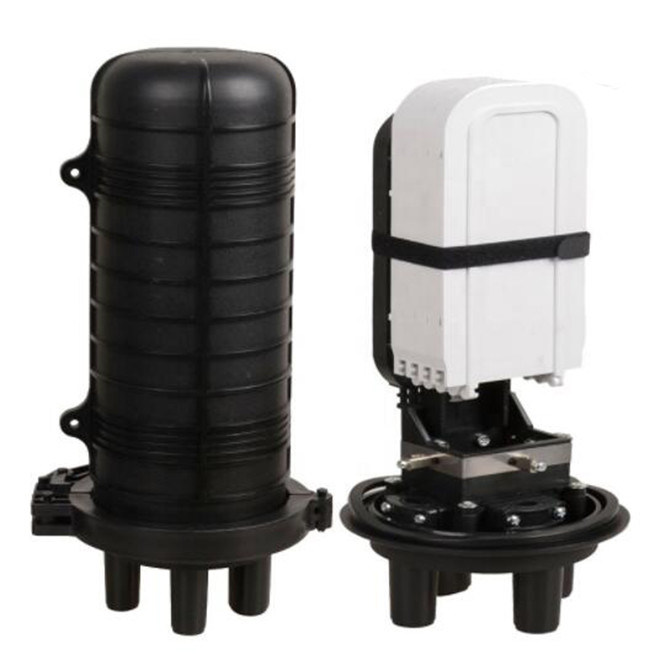 Ip68 24 48 mercado de la entrada 3 del cierre 1 de la fibra óptica de la bóveda del sello del encogimiento del calor 96coreVertical