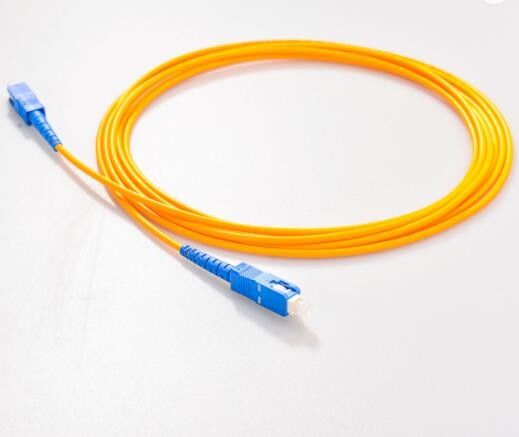 SC a una cara UPC del cordón de remiendo de la fibra óptica del SM LSZH FTTX a SC UPC 2.0m m
