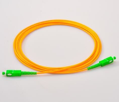 SC APC del cordón de remiendo de la fibra óptica de G652D G657A a SC APC Lszh