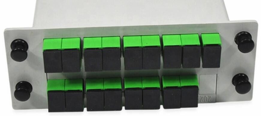 longitud del conector los 0.3m del SC APC del divisor de la fibra óptica del PLC de 1650nm 1×16