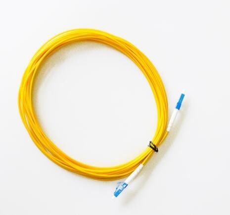LC modo 3.0m m óptico LSZH del cordón de remiendo de la fibra del LC el 15m 2.0m m al solo