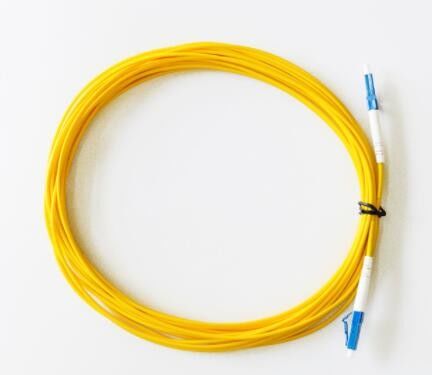 LC modo 3.0m m óptico LSZH del cordón de remiendo de la fibra del LC el 15m 2.0m m al solo