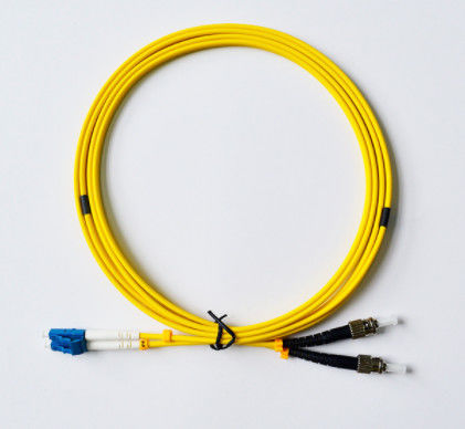 duplex SM LC del cordón de remiendo de la fibra óptica de 3.0m m G652D G657A a FC
