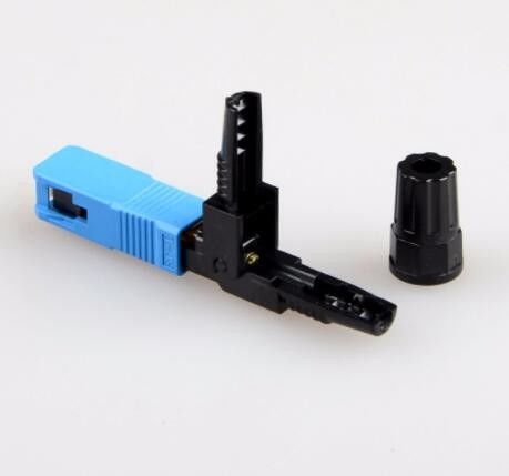 la PC del SC 0.3db integró el conector FTTX de la fibra óptica para el cable de descenso
