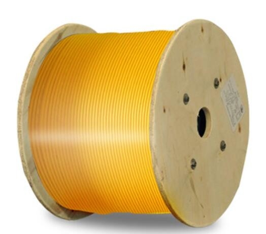 Modo GJFJV-8B1 9/125 del cable de fribra óptica 8C de LSZH PE solo para la asamblea de la coleta