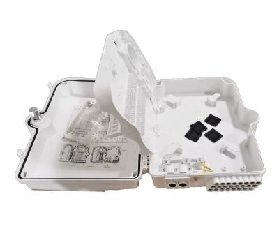 ABS impermeable de los corazones de la caja de distribución de la fibra óptica del conector ODP ODF 24 plástico