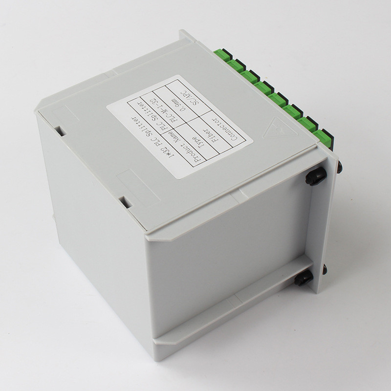 fibra 0.9m m del conector 1310nm RL 55db del SC APC del divisor del PLC de la fibra 1X32