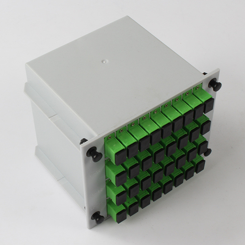 fibra 0.9m m del conector 1310nm RL 55db del SC APC del divisor del PLC de la fibra 1X32