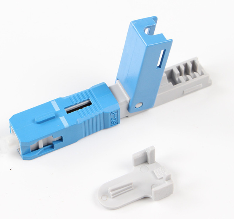 Conector frío pre enterrado del conector FTTH de la fibra óptica de la fibra óptica rápida del SC