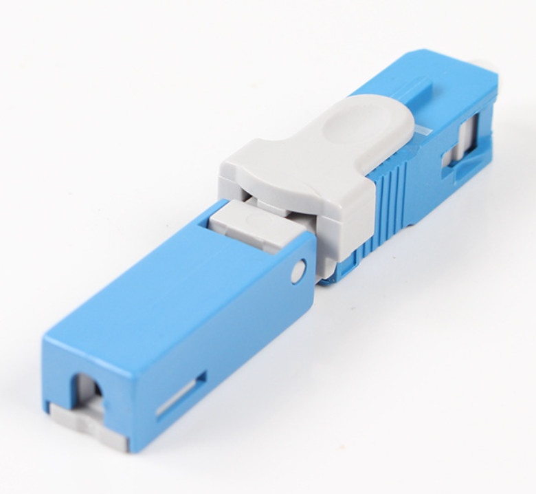 Conector frío pre enterrado del conector FTTH de la fibra óptica de la fibra óptica rápida del SC