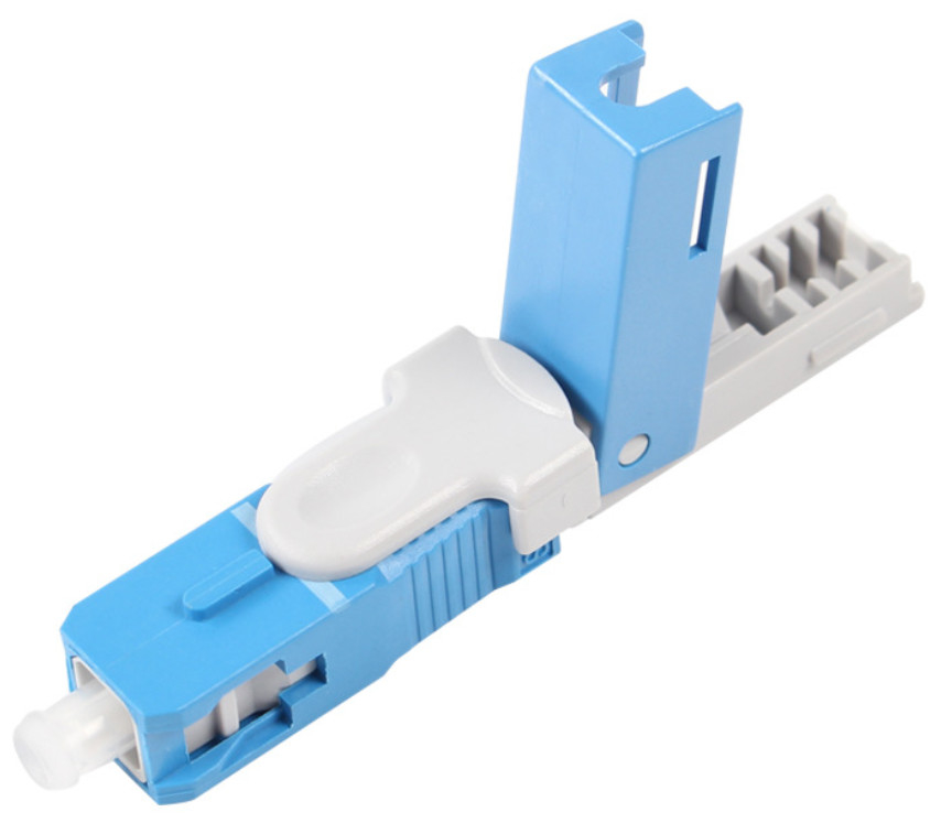 Conector frío pre enterrado del conector FTTH de la fibra óptica de la fibra óptica rápida del SC